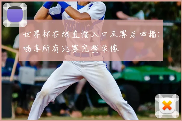 世界杯在线直播入口及赛后回播：畅享所有比赛完整录像