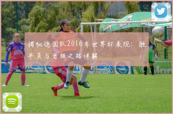 揭秘德国队2016年世界杯表现:胜平负与晋级之路详解