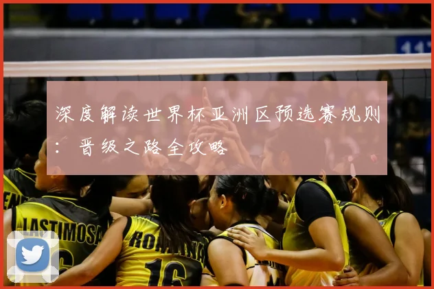 深度解读世界杯亚洲区预选赛规则：晋级之路全攻略